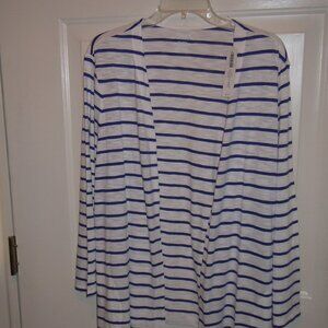 WOMENS CHICO’S ‘THE ULTIMATE TEE’ SUMMER CARDIGAN SZ 3P NWT